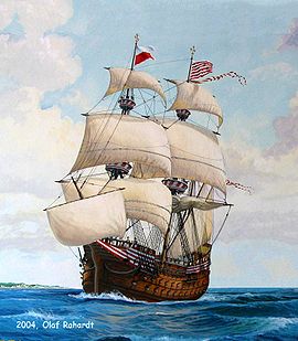 Adler von Lübeck by Olaf Rahardt, painted in 2004. Adler von Lübeck by Olaf Rahardt, painted in 2004.