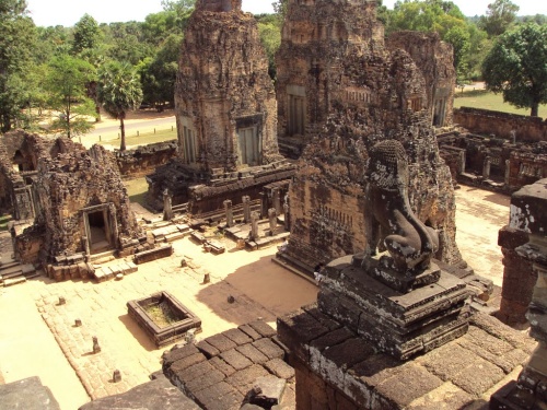 A temple in Angkor
