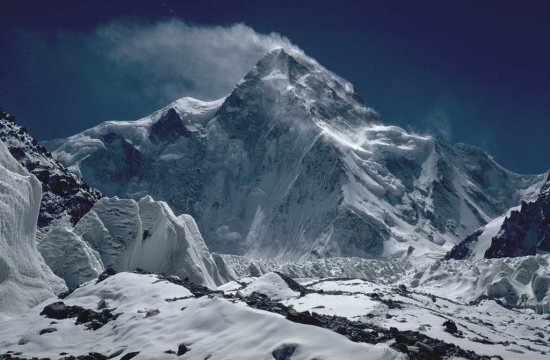 K2 as seen from the north. Source: http://en.wikipedia.org/wiki/File:K2_Nordseite.jpg