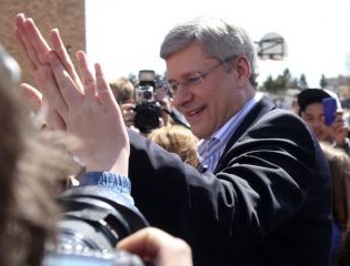 Canada Election 2011, Conservatives under Harper win majority. Source: http://www.globalpost.com/dispatch/news/regions/americas/canada/110503/canada-election-results-conservatives