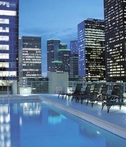 Pool on top of a condominium building. Source: http://www.houstonproperties.com/condo-houston-high-rises.html