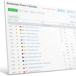 economic calendar