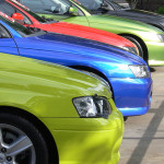 used cars lot
